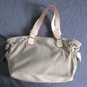 Original Juicy Couture Splendour Tan Tote Bag